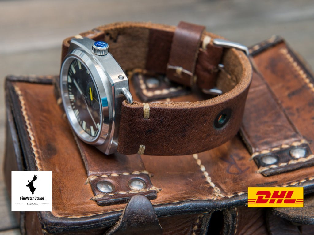 DHL Delivery/ Logistics flow - finwatchstraps